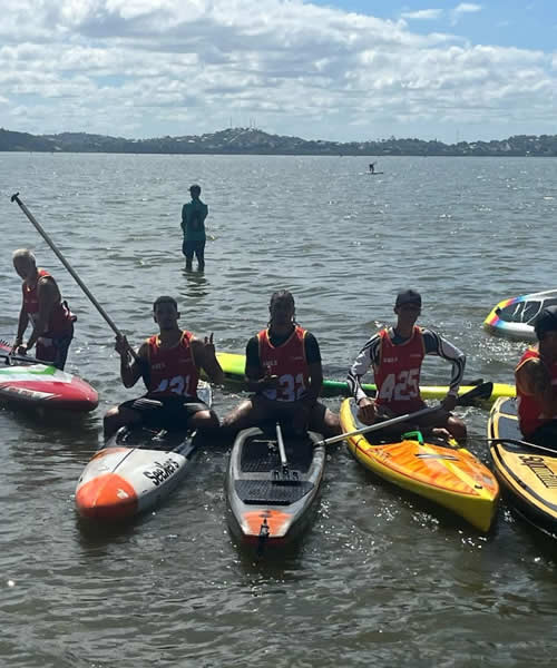 Aula de SUP em Itaipu, Niterói