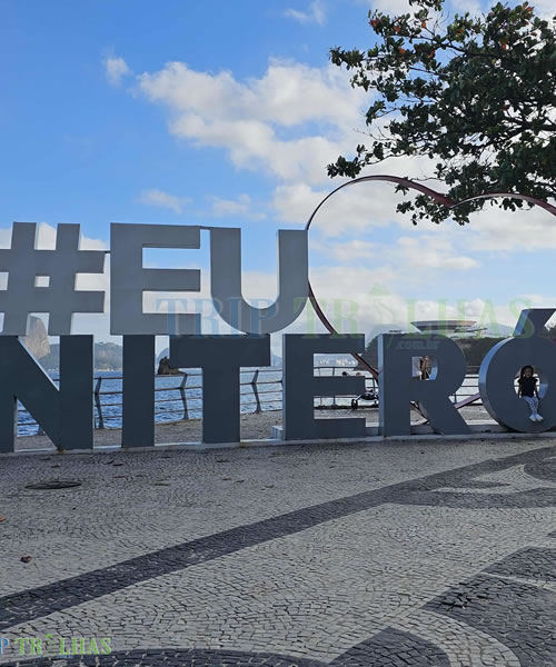 Letreiro Eu Amo Niterói