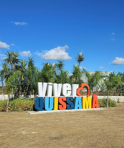 Letreiro Viver Quissamã