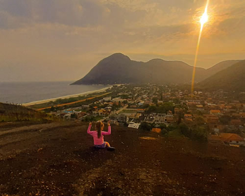 Morro da Peça em Itaipuaçu, Maricá, Trilha do Morro da Peça