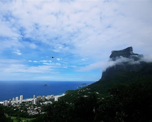 Pedra da Gávea no Rio de Janeiro, Trilha da Pedra da Gávea, Rapel na Pedra da Gávea